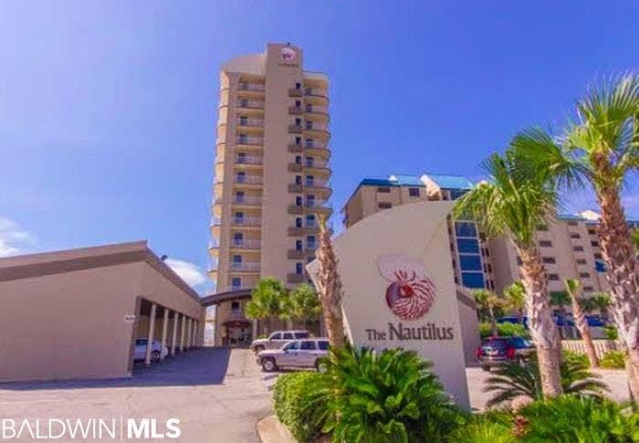 Nautilus condos in Orange Beach
